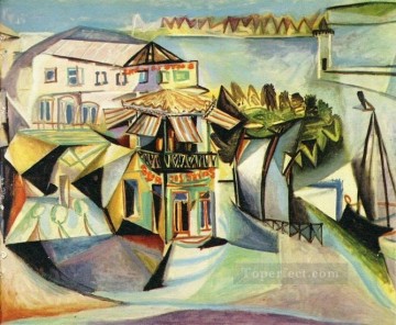 ロワイヤンのカフェ カフェ 1940年 パブロ・ピカソ Oil Paintings